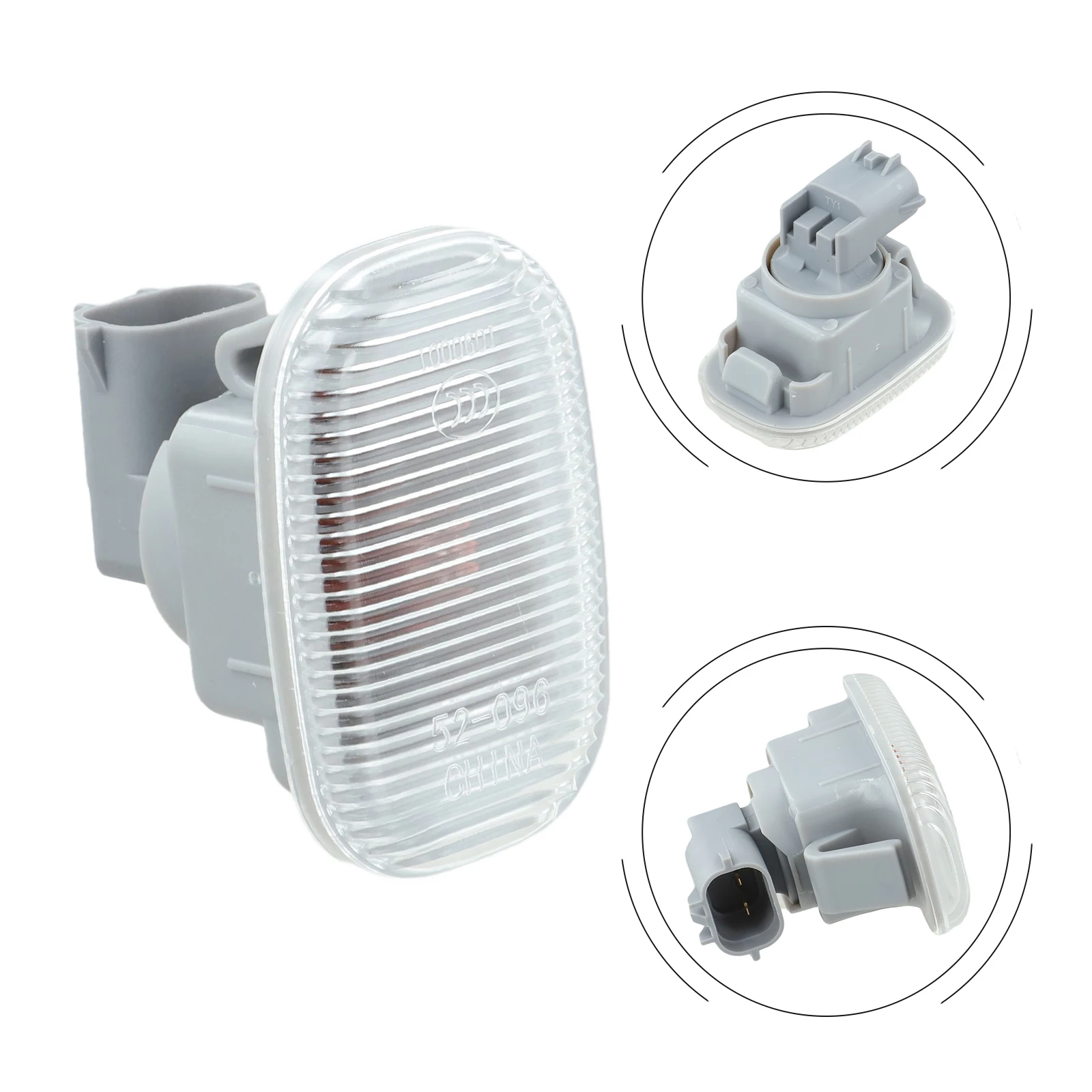 Luz de giro indicadora de ala transparente 81730-0D020 luz de giro para Lexus para Rx para Toyota para Camry para Corolla para Verso para Rav4