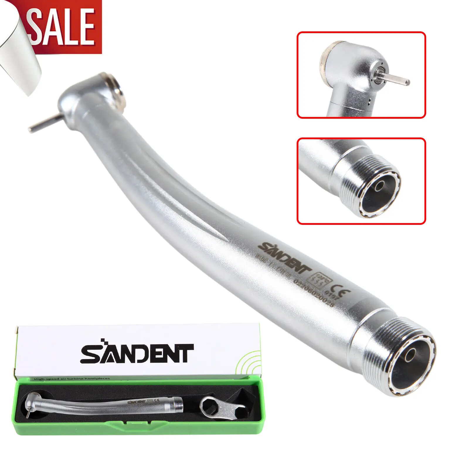 NSK PANA MAX Style Dental High Speed Handpiece Standard Head Push Button Turbine 2 Hole