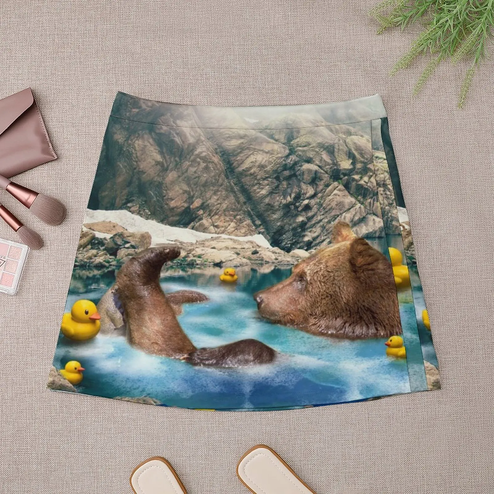 Bear Necessities Minirock Abendkleider Mode