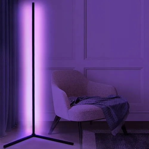 New Home Applience dekoracyjna minimalistyczna lampa Led podłogowa wielobarwna lampa narożna z animowanym sterowaniem fantazyjne lampy