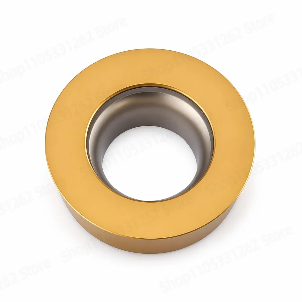 RPMW1003-TT Carbide Round Milling Insert R5 BP8018 for Mild Steel P20 45 Steel Q234 Spring Steel
