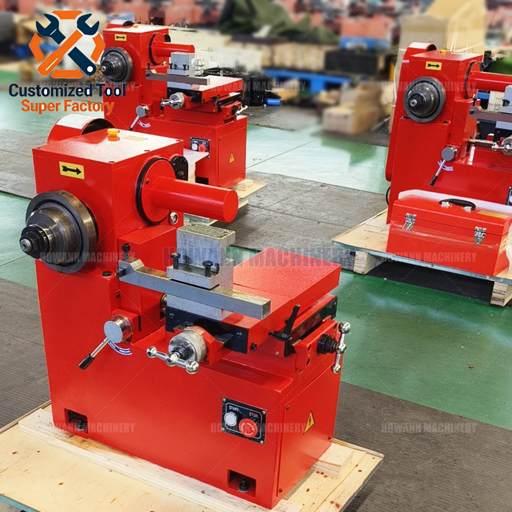 High Speed C9335 Horizontal Light Medium Brake Wheel Drum Lathe Manual Ordinary Metal 220V Automobile Lathe Motor