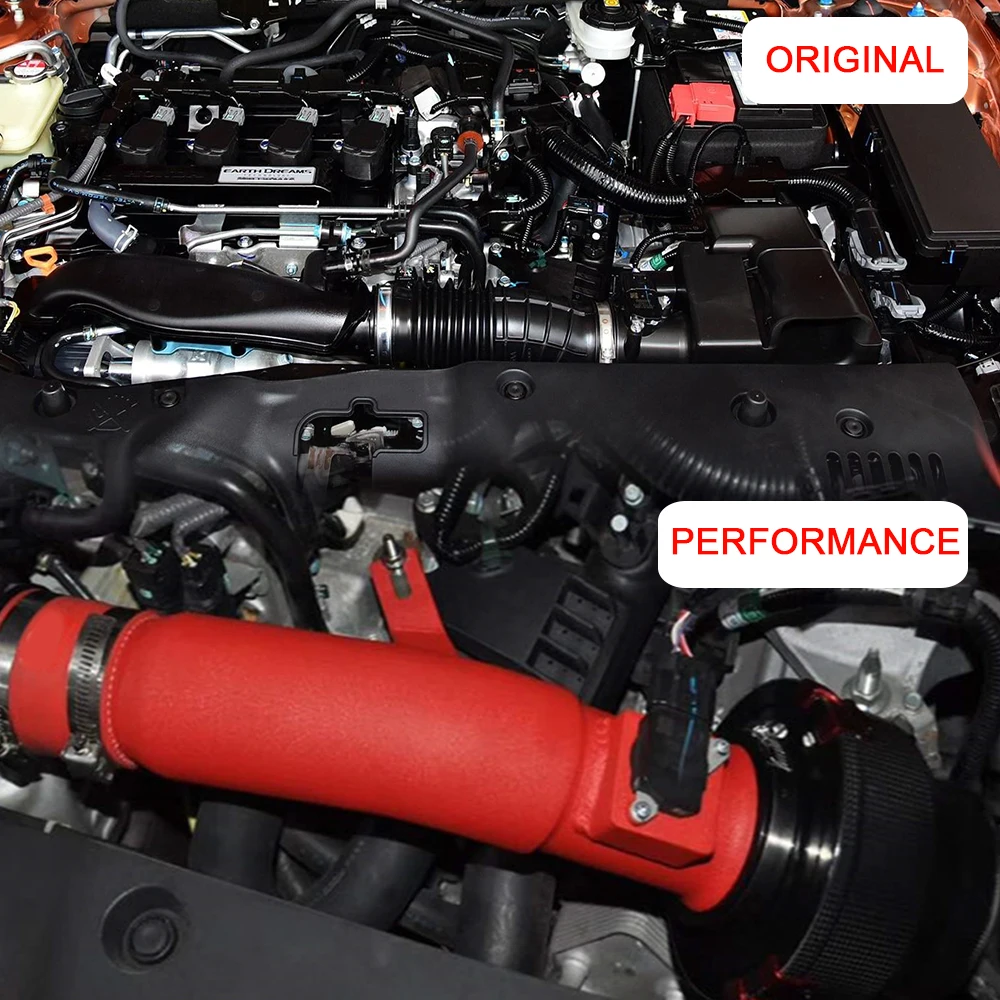 Air Intake Pipe for Honda Civic 1.5 Turbo 2016-2019 Performance Cold Air Intake with Air Filter