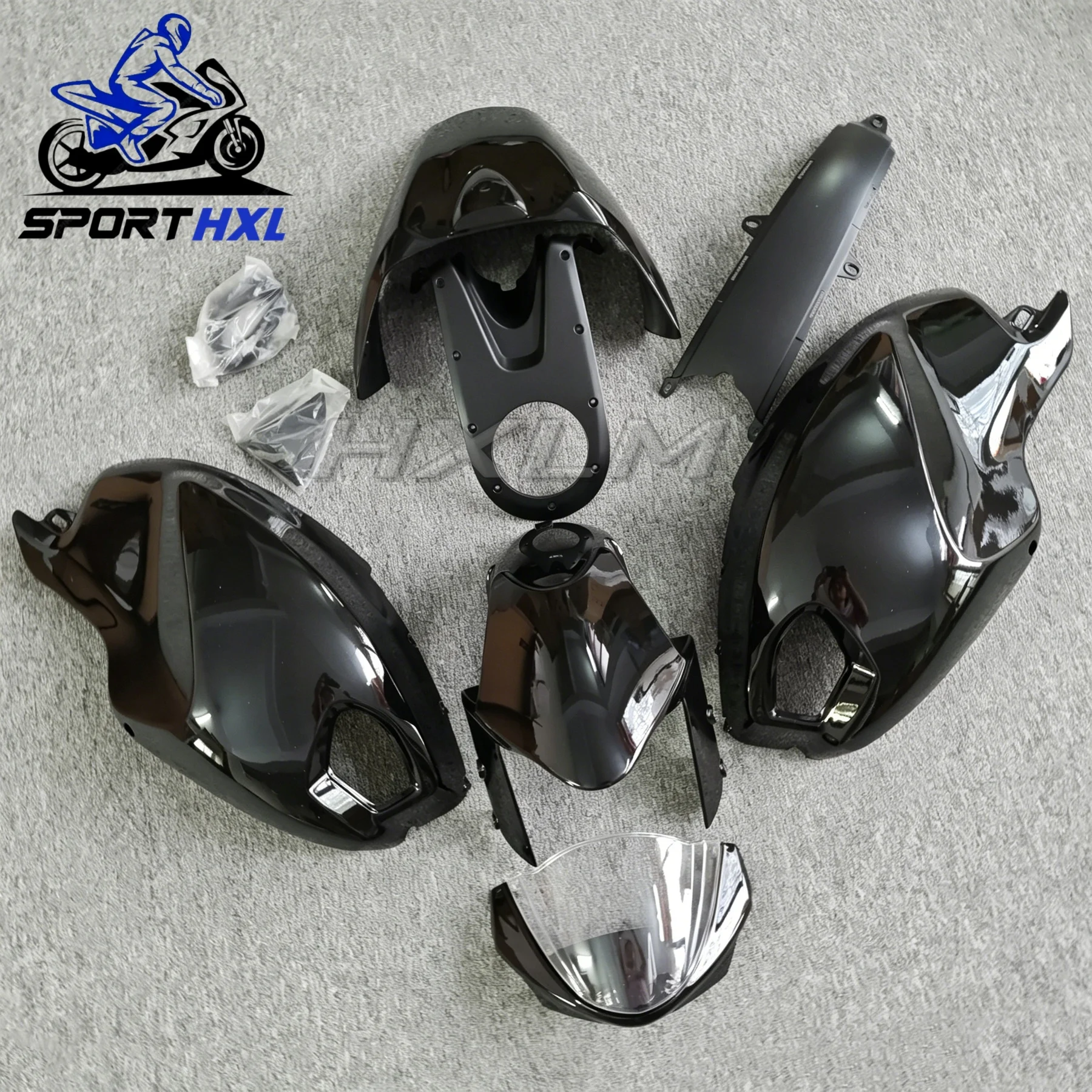 

ABS Injection Glossy Black Motorcycle Fairing Kit Fit For DUCATI 696 796 1100S 2008 2009 2010 2011 2012 2013 2014