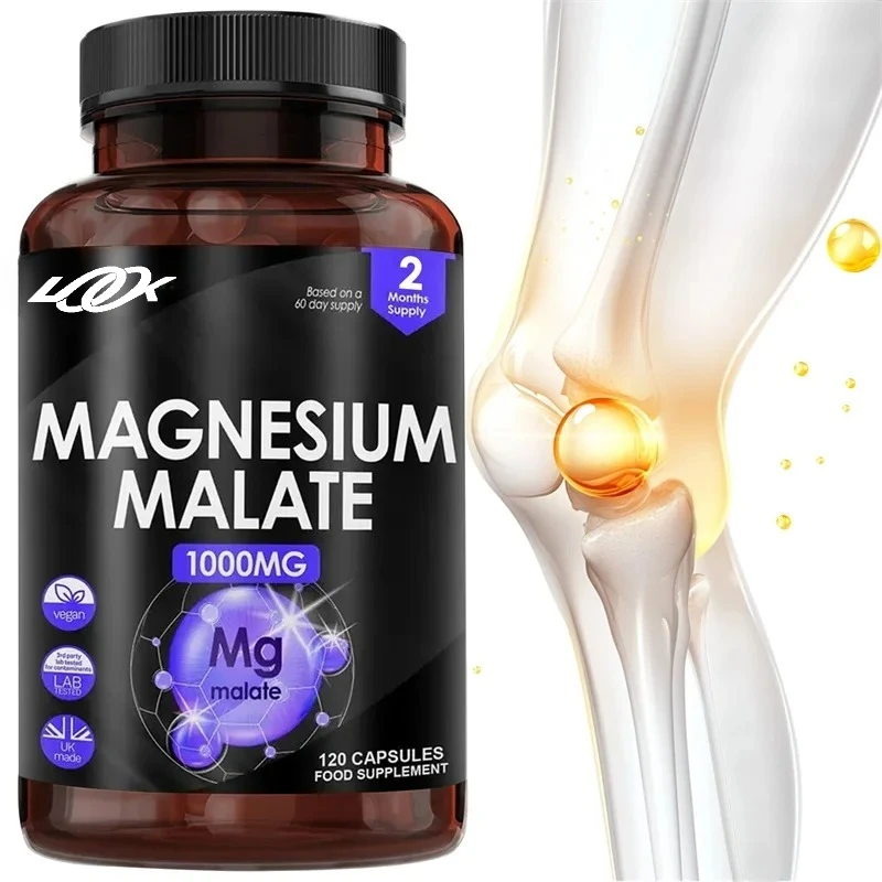 

Малат магния 1000 мг — производство костей и энергии, способствует балансу электролитов, помогает поддерживать функцию мышц