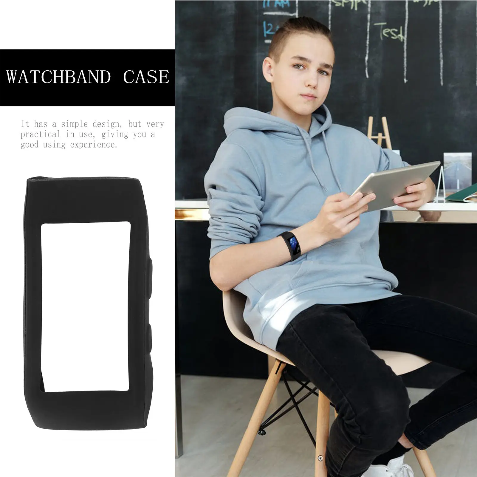 Capa Protetora para Smartwatch: Design Elegante Unissex para Expressar seu Estilo Pessoal com Facilidade