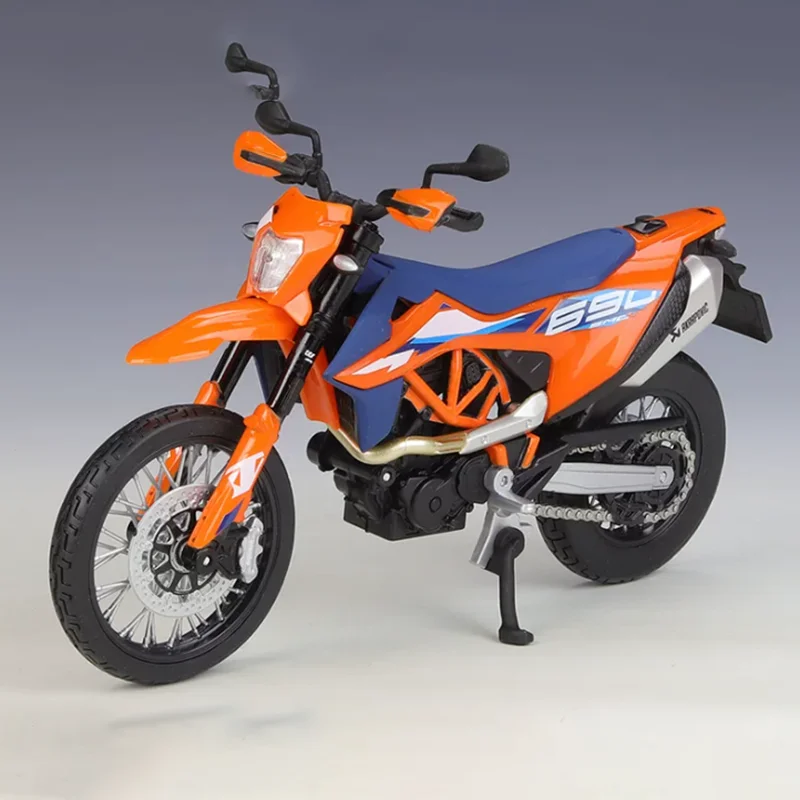 

Maisto 1:12 Scale 2023 Alloy KTM690 SMC R Motorcycle Model Simulation Toy desktop Collection Gift static finished ornaments