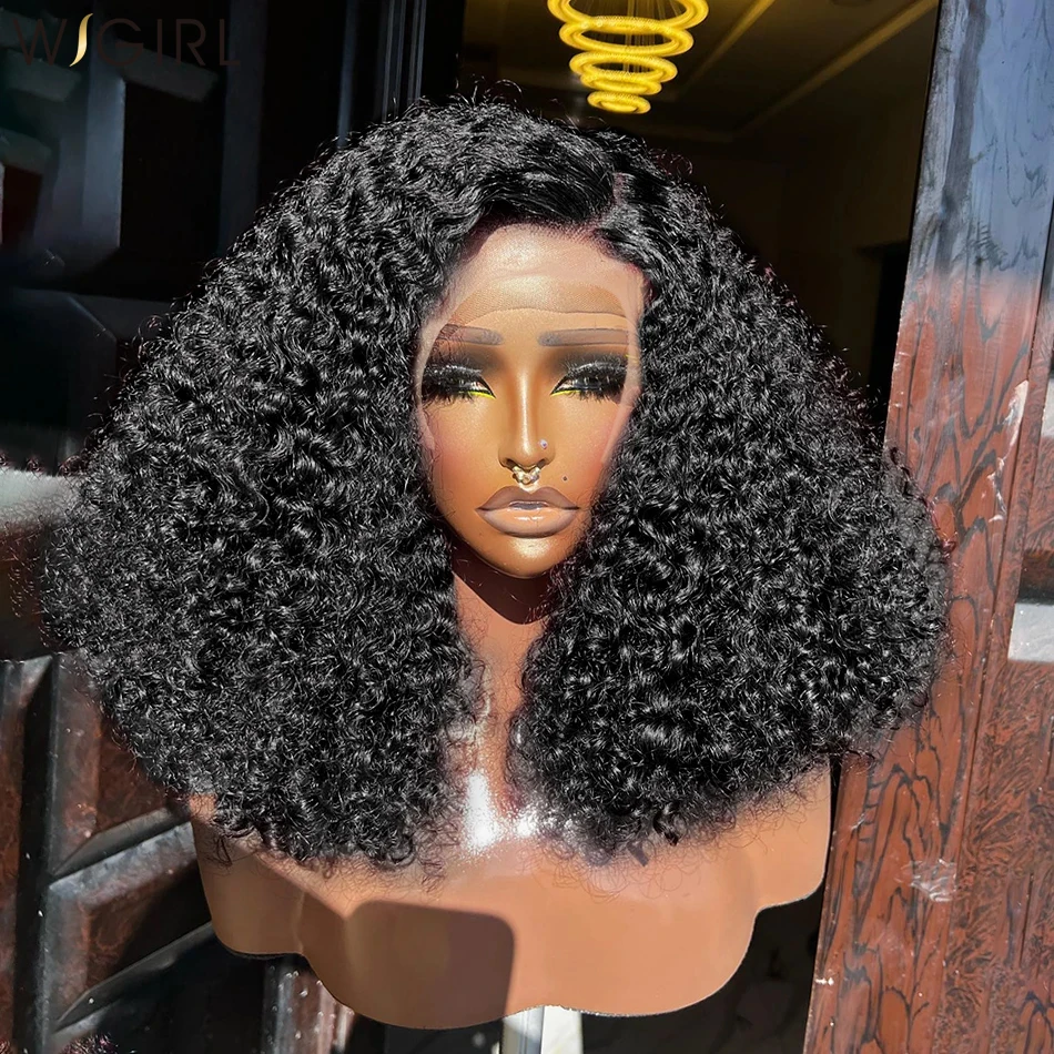 Wigirl Deep Wave Short Bob 13x6 Hd Lace Front Wig 13x4 Frontal Human Hair Wigs 5x5 Bob Glueless Wig Ready To Wear For Women