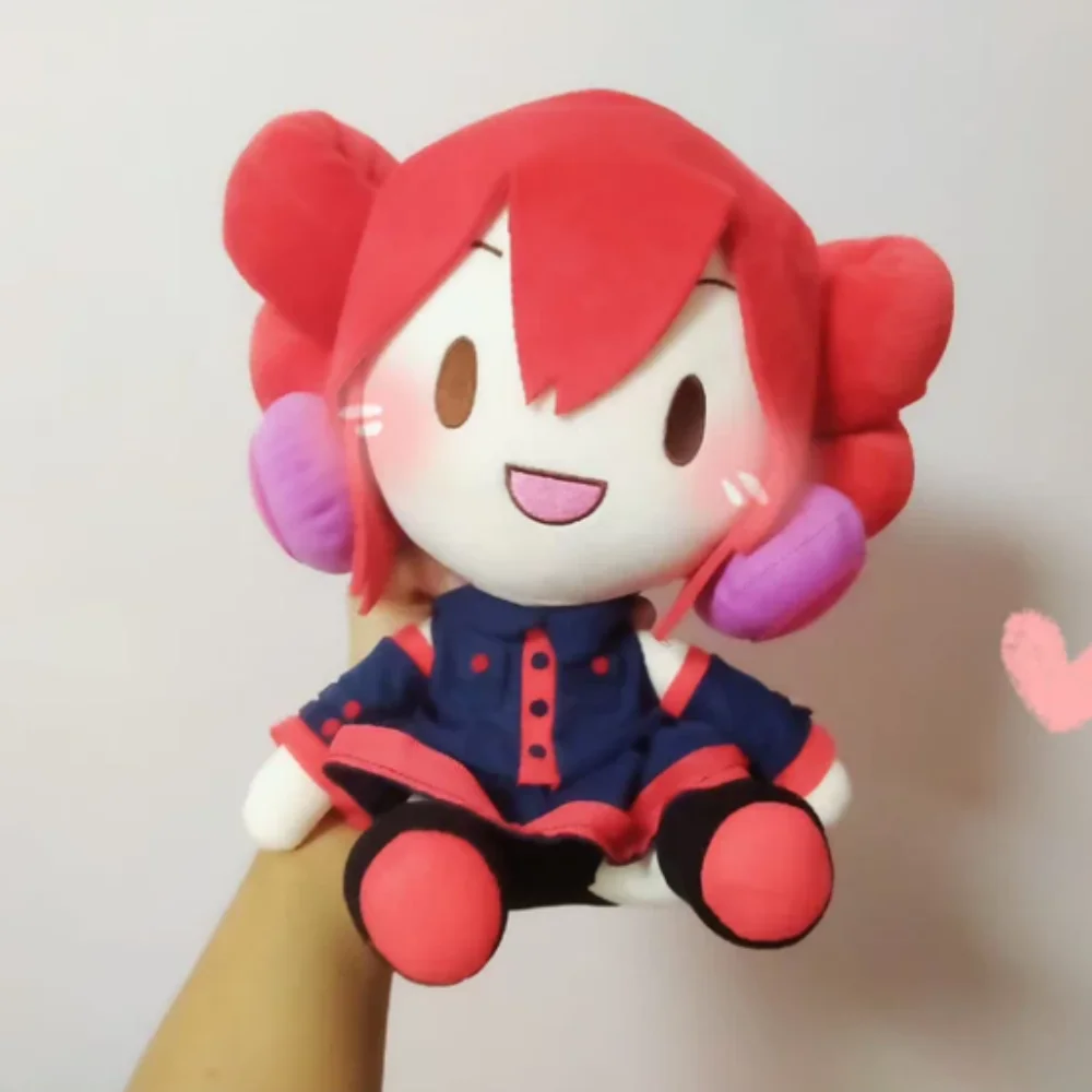 

New Anime Kasane Teto Cosplay 20CM Cute Plush Cotton Plushie Stuffed Pillow Birthday Gifts Girls