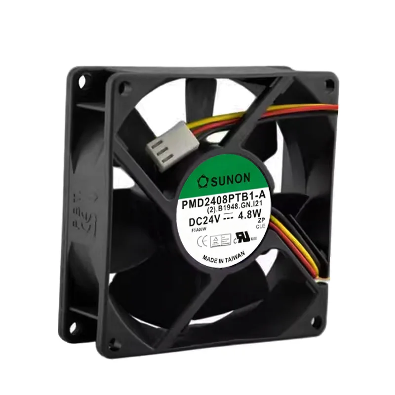 الأصلي PMD2408PTB1-A 24V 5W 8025 80*80*25mm جديد مروحة التبريد المبرد