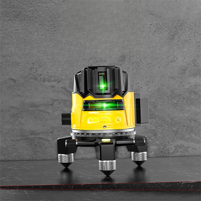 Infrared 5-wire 12-wire high-precision strong light outdoor fine line automatic leveling portable laser green