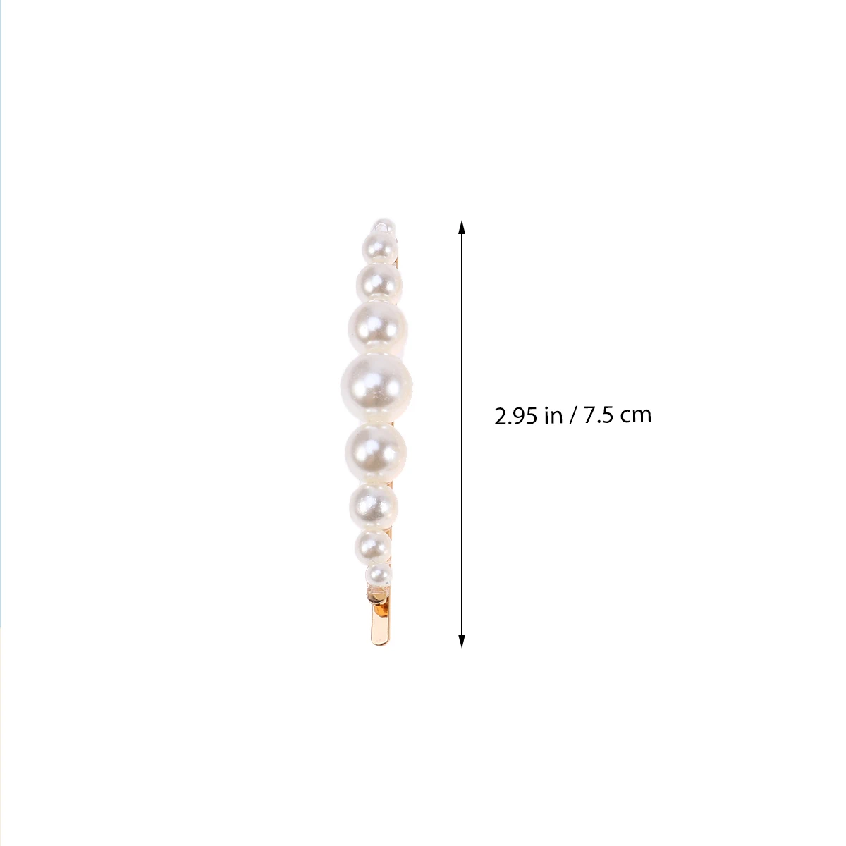 

5 PCS Pearl Hair Clip Set Clips for Chic Hairpin Women Girl Accessories Bang Miss