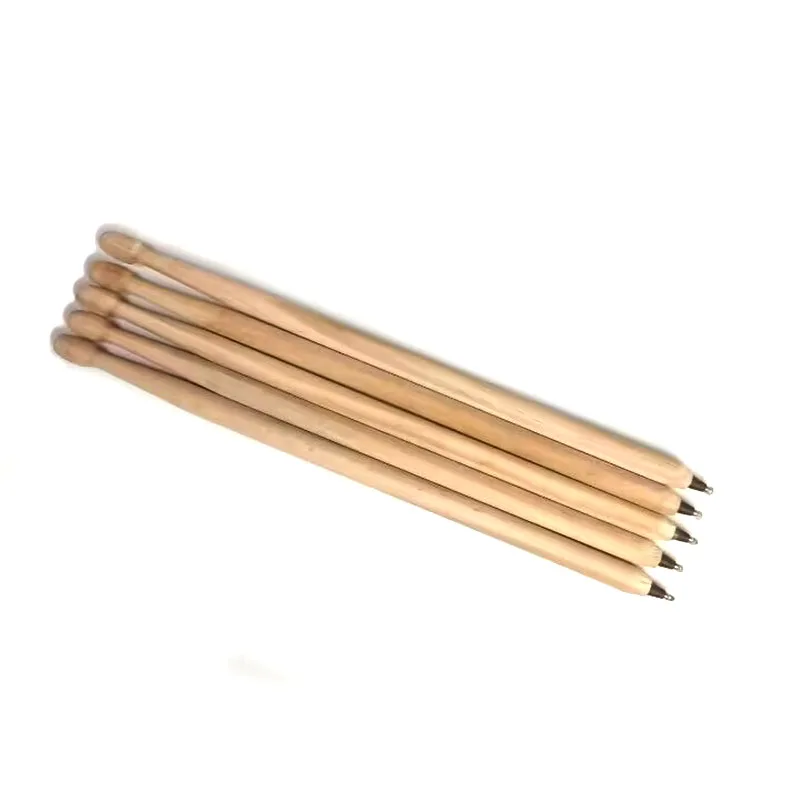 Wooden Pencil Drumsticks | Novelty Pen Shaped Like Drum Sticks Stationary Supplies for School & Office