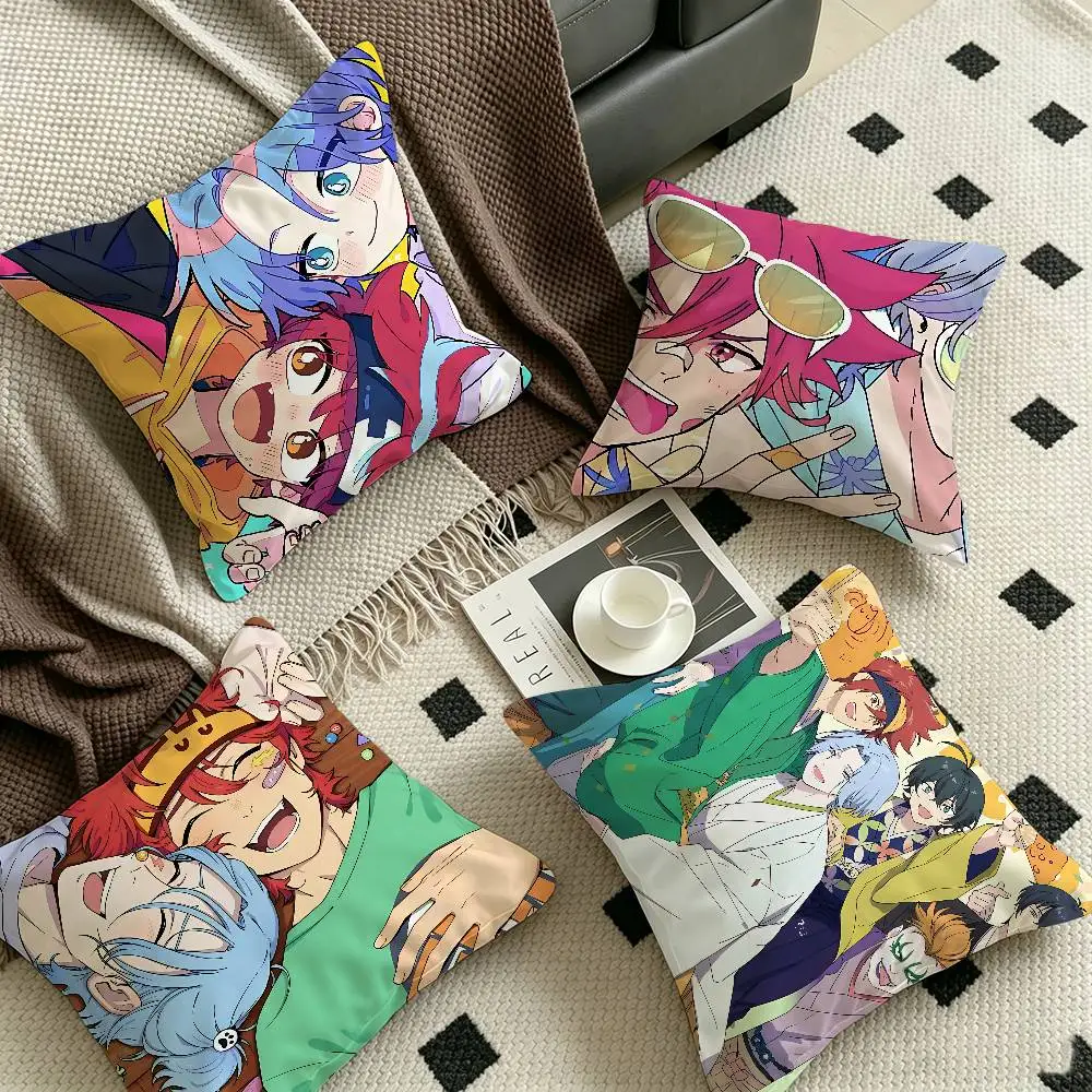 SK8 the Infinity Cartoon Pillow Gift Home Office Decoration Pillow Bedroom Sofa Car Cushion CoverPillow Case