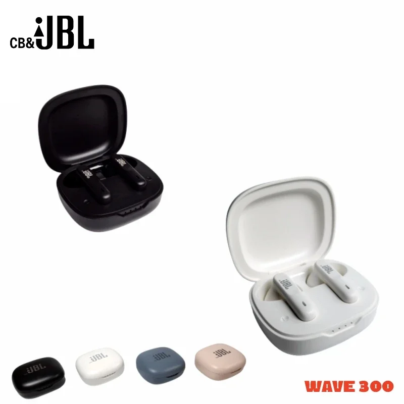 Оригинальные наушники для CB & JBL Wave 300 TWS TWS, Bluetooth музыкальная гарнитура, беспроводные наушники с шумоподавлением, наушники с микрофоном Оригинальные наушники для CB & JBL Wave 300 TWS TWS, Bluetooth музыкальная гарнитура, беспроводные наушники с шумоподавлением, наушники с микрофоном