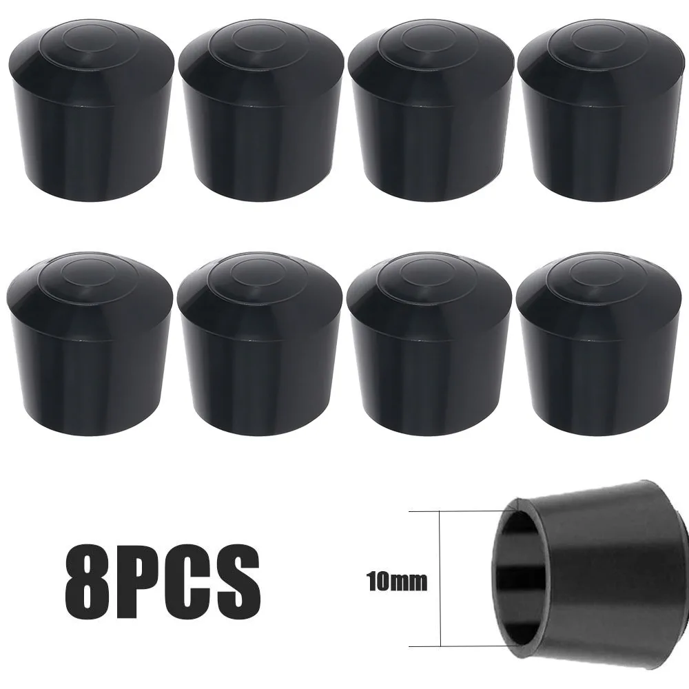 8pcs Anti-slip Chair Leg Caps Wear-resistant Round Furniture Table Covers Furniture Leveling Feet Pads Furniture Accessories