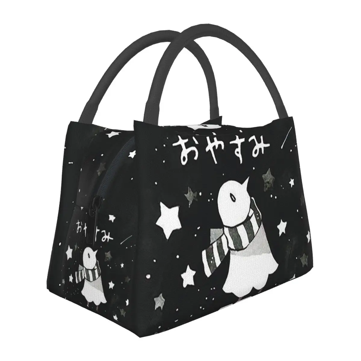 

Термосумка для обедов Oyasumi Punpun с мультяшным принтом для женщин, для пикника, контейнер для еды, термоконтейнер, сумка-холодильник