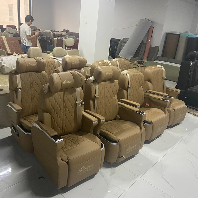 مقاعد فان سيات فاخرة لتدليك السيارة كابتن Vip مقاعد السيارات لـ MpV إلى yota 	 ألفارد #6