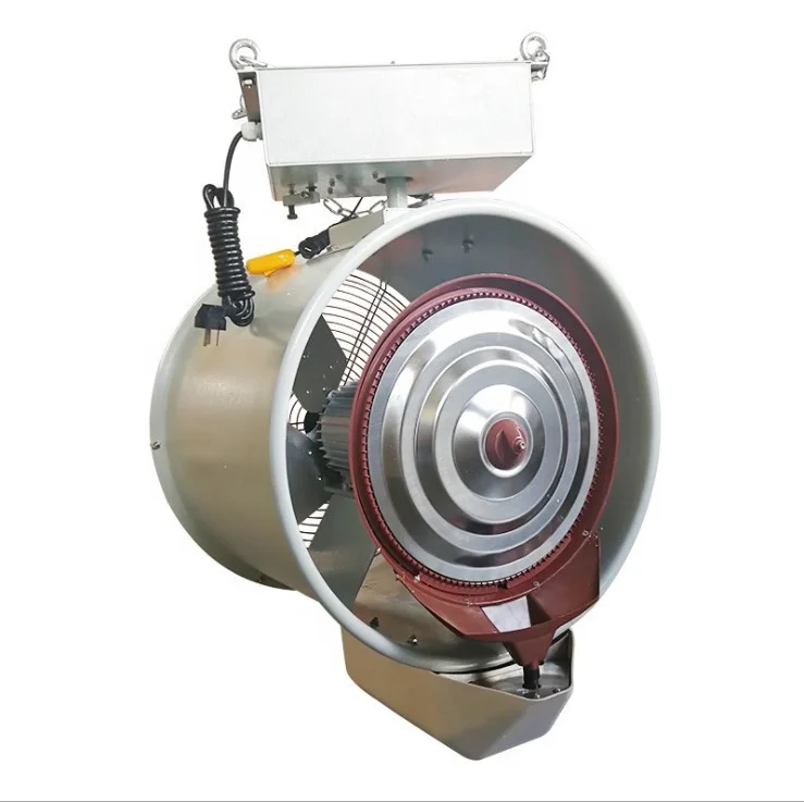 

Wall Mounted Industrial Centrifugal Humidifier Mist Fan Centrifugal Misting Machine For Farm