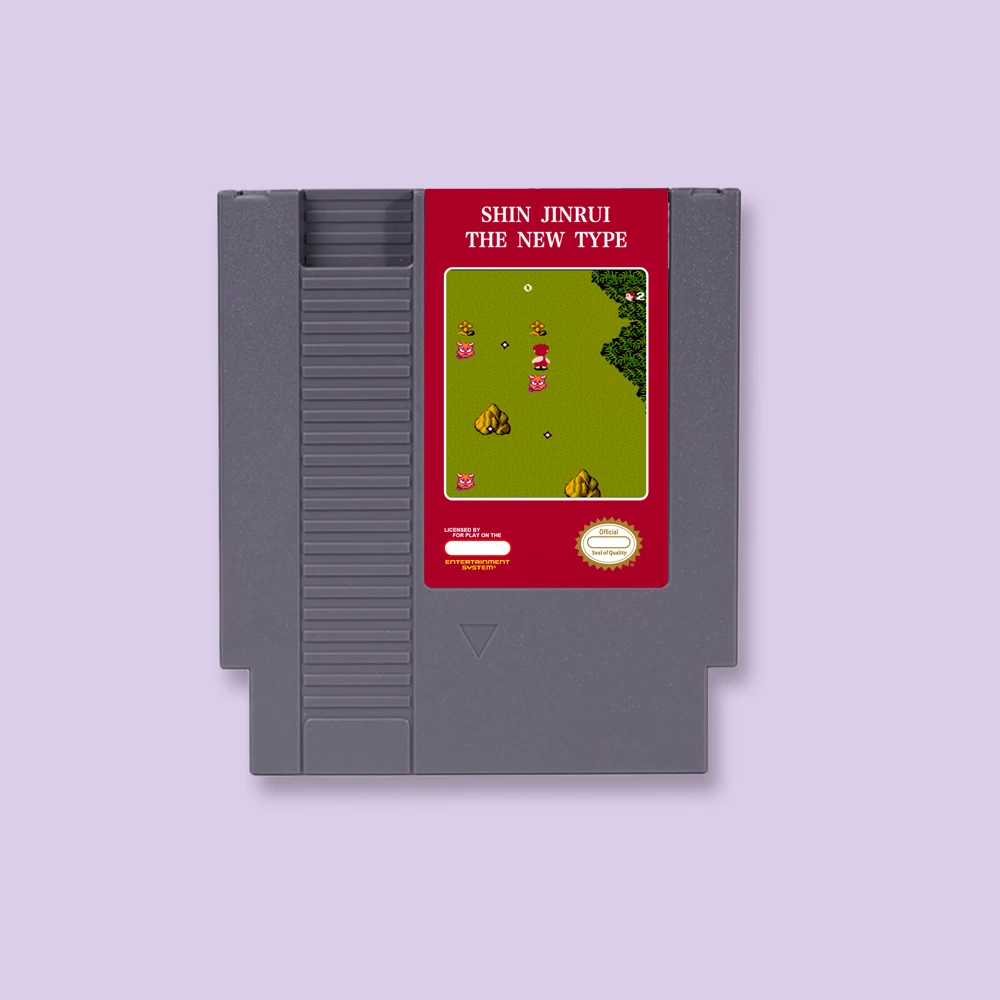 

Shin Jinrui - The New Type Game Cartridge Action Game For NES 8Bit 72PIN Consoles Game Card