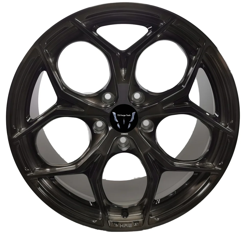 

High-End 18/19-Inch Forged Aluminum Alloy Car Wheels Bronze Finish with 40/35/25mm ET and 98mm PCD for New Passenger Cars