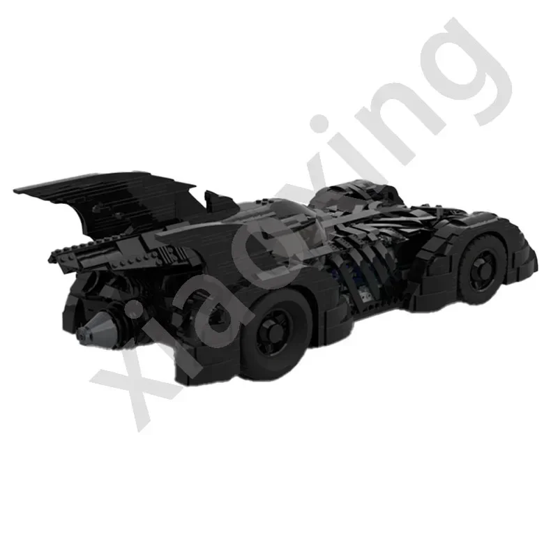 MOC-130113 Voorraad Bouwstenen Beroemde Films Super Auto Model Tuimelt 1989 Batmobile 76139 Bouwstenen Speelgoed Kids Cadeau