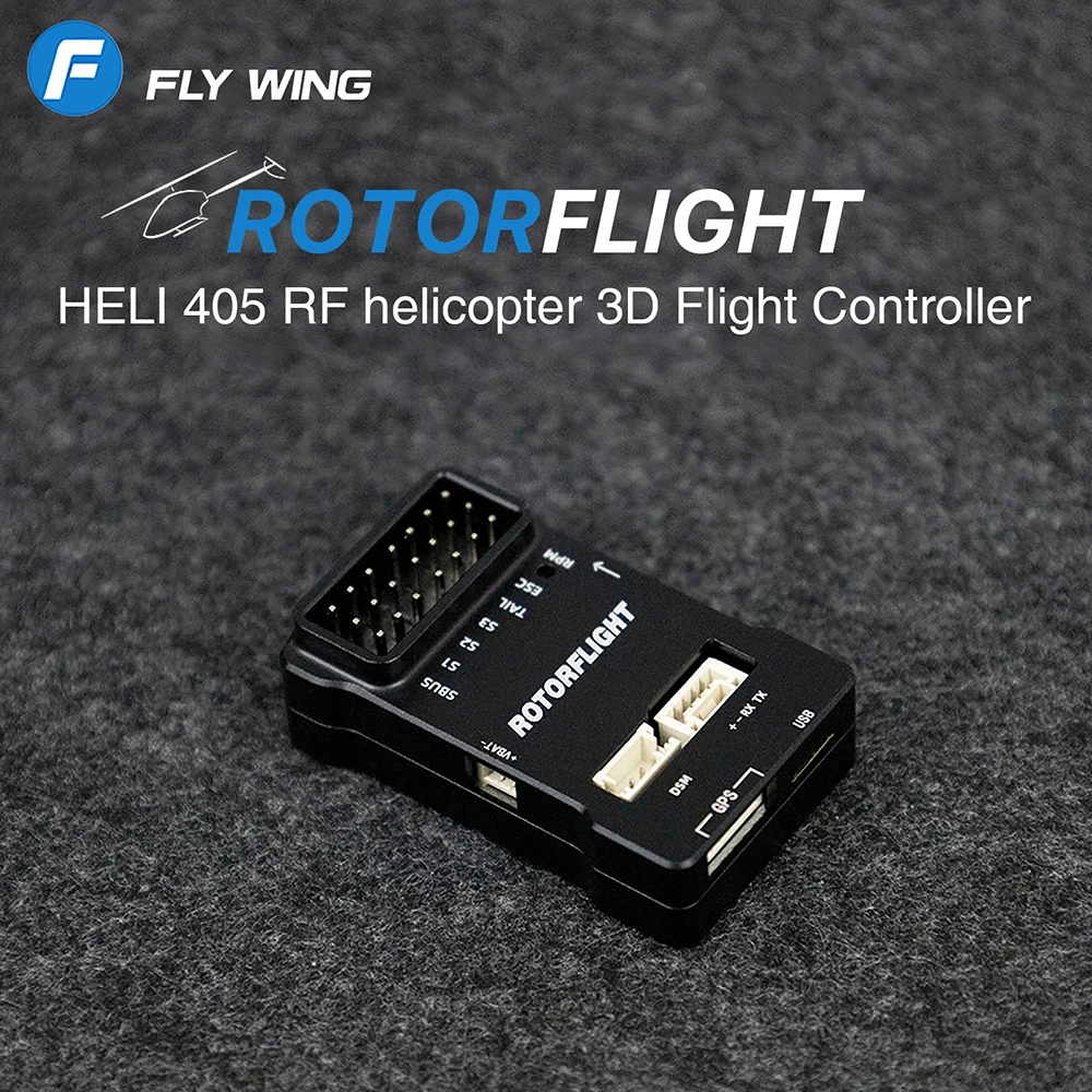 

Rotorflight HELI 405 RF helicopter 3D Flight Controller FBL Heli System Gyro Betaflight Support Receiver PPM Spektrum Frsky