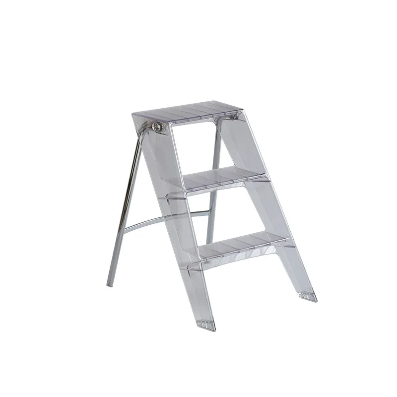 

Nordic Household Ladder Rack Ins Side Few Folding Indoor Multi-functional Shelf Internet Celebrity Three-step Herringbone