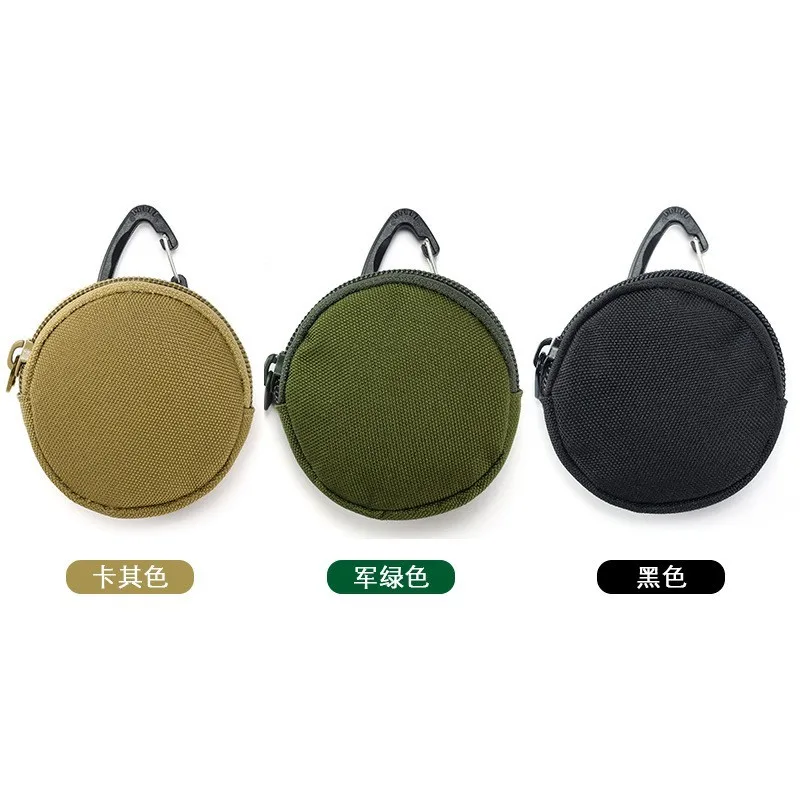 Cartera táctica de bolsillo 1000D, Accesorio militar, bolsa portátil para monedas y dinero, soporte para llaves, bolsa de cintura para caza y Camping