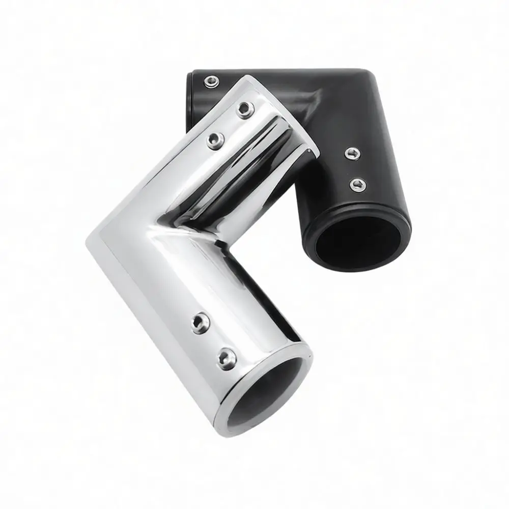 Durable Shower Enclosure Connector 304 Stainless Steel Round Tube Fitting 19mm 25mm Bathroom Hardware Partition Clamp