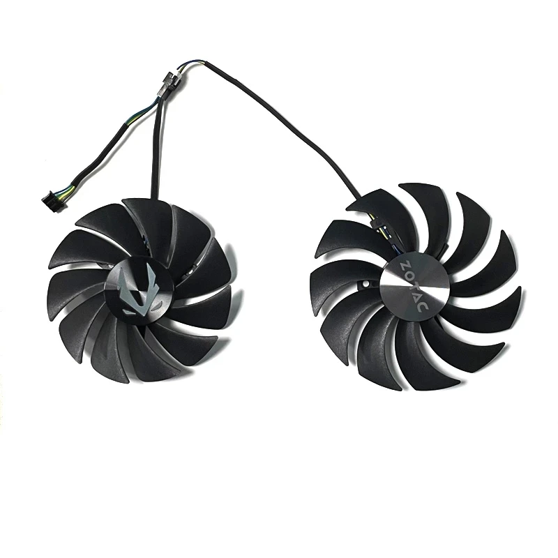 2 Stuks Nieuwe CF1010U12S CF9015H12S 0.45A Geforce Rtx 3070 Gpu Fan Voor Zotac Rtx 3070 8Gb Twin Rand