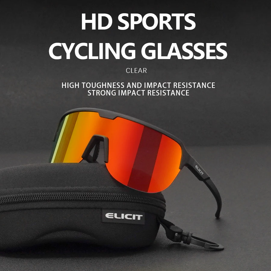 Polarized Bicycle Sunglasses UV400  Running Marathon Glasses  Inner Myopia Frame Men's and Women's Road Bicycle Glasses