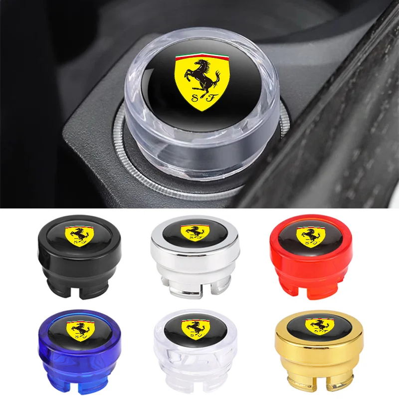 Cubierta ABS para encendedor de cigarrillos de coche, tapa decorativa a prueba de polvo para Ferrari 308 GT4 328 GTB GTS F355 360 Modena F430 458ltalia 488 GTB