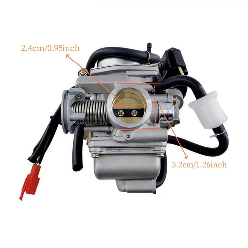 Imagen 2 del producto Carburador de motocicleta PD24J 24mm 125cc 150cc para Honda GY6 ATV BAJAJ Go Kart accesorios de motocicleta