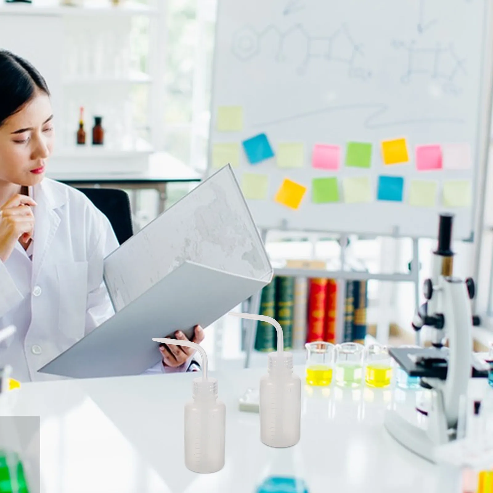 

2 шт. флакона-распылителя по 150 мл, универсальные сжимаемые бутылки для лабораторных экспериментов, полива сада, уборки, медицинских процедур, мытья, наращивания ресниц