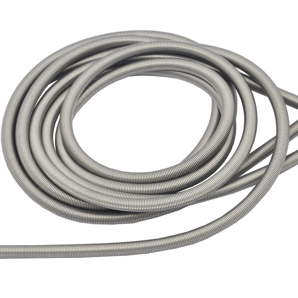 Rękaw ochronny sprężyny węża do hydraulicznego OD 3mm rura olejowa 1:14 Huina Kabolite 336GC 350 koparka RC spychacz Model zabawkowy