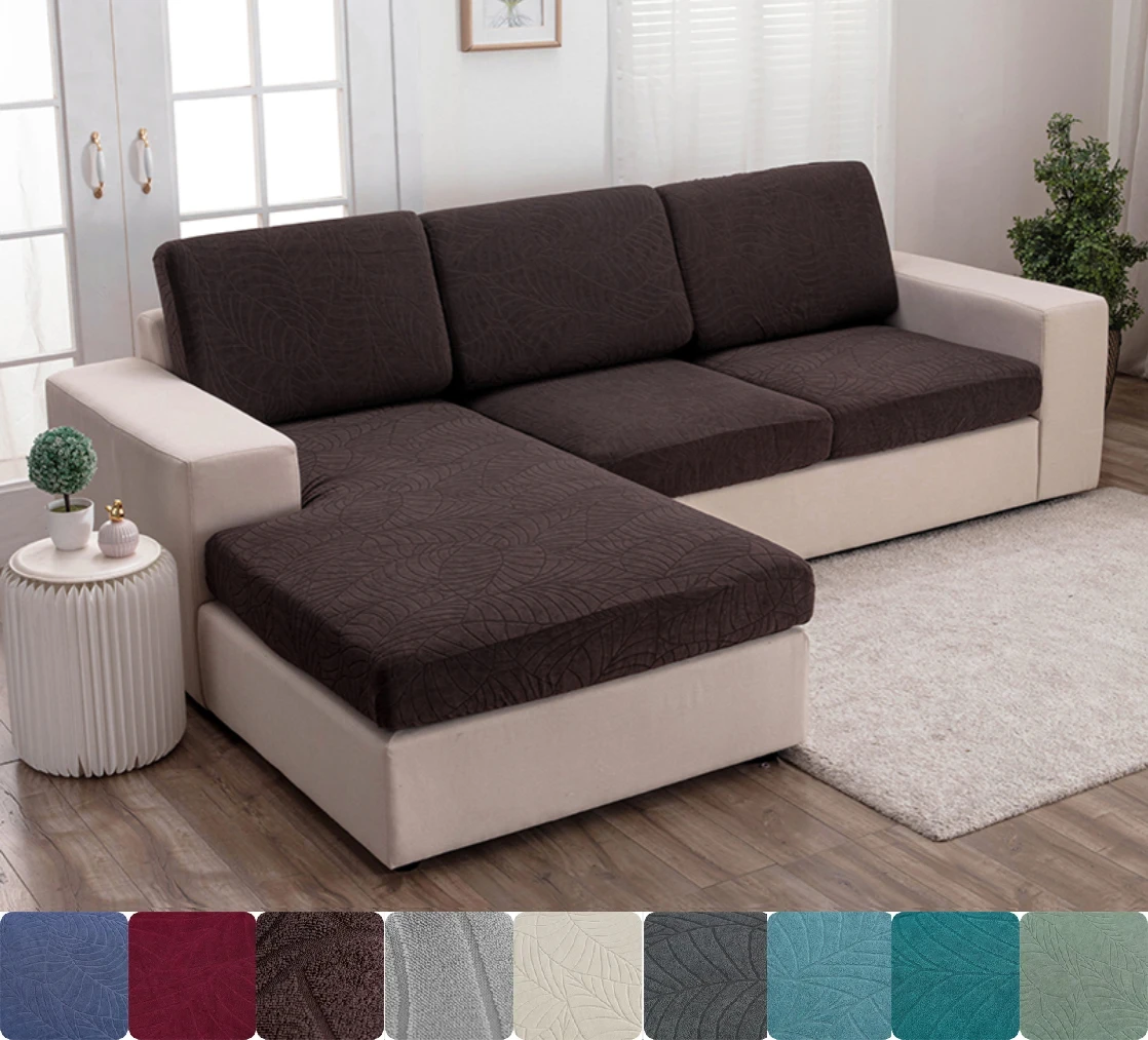 

1PCWaterproof jacquard sofa cover, high elasticity, all season universal sofa cushion cover, anti slip, sofa dust cover