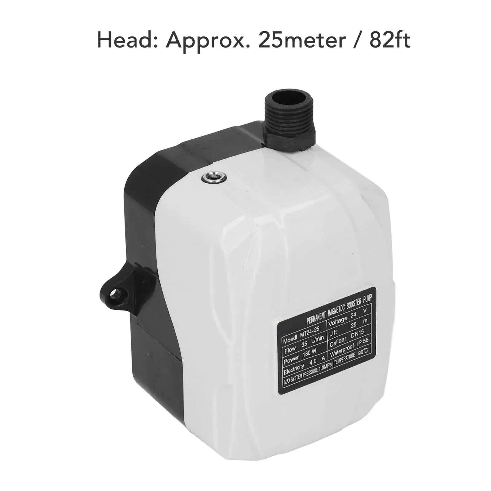 DC24V Booster Pump Water Pressure High Lift 180W for Kitchen Sink Shower EU Plug