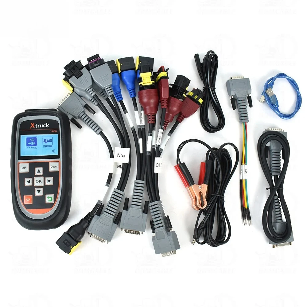 For Euro 6 Module CAN J1939 Diagnostic Tool X Truck Y006 Interface Urea Nitrogen PM Sensor