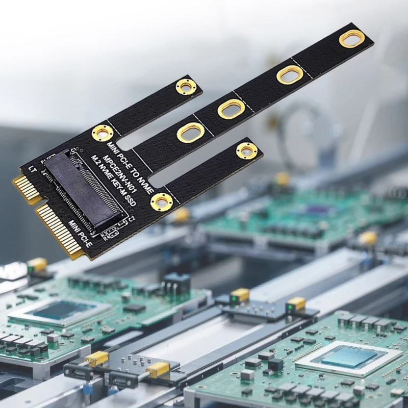 Espansione installazione scheda convertitore adattatore SSD PCIE a M.2 M Key M.2 NVME