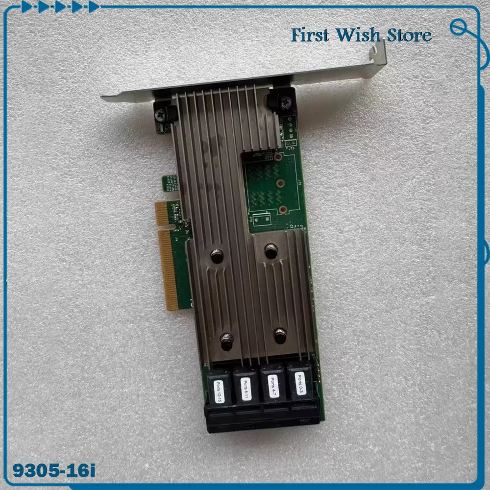 بطاقة صفيف 16 منفذًا 12 جيجابايت/ثانية LSI SAS 9305-16i SAS #1