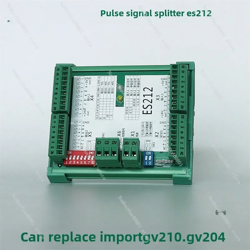 Encoder Signal Conversion Module ES212 Signal Converter Pulse Divider Subdivision Switching Controller