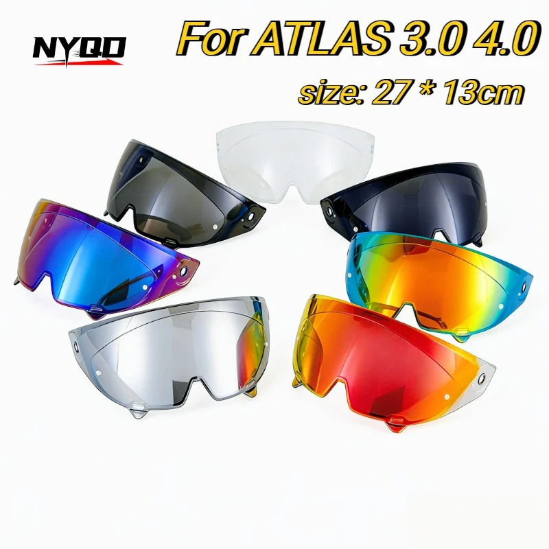 

Аксессуары для шлемов: меняющие цвет, анти-УФ визоры для шлемов, сменные аксессуары для шлемов, подходят для ATLAS 3.0 4.0