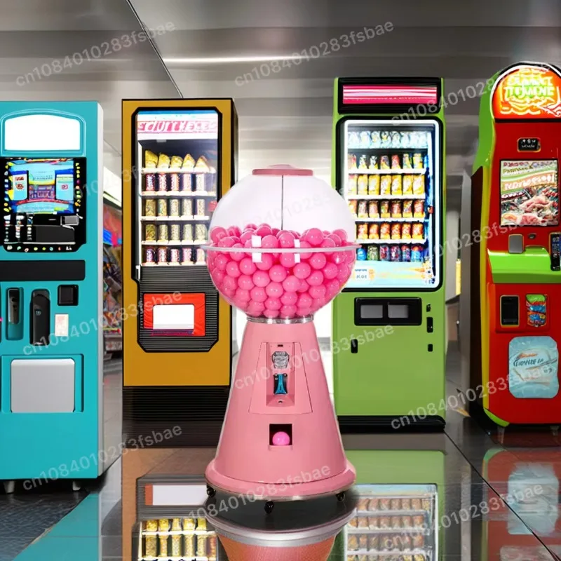 Big Dream Girl Vending Machine Coin & Token Payment System Plastic Metal Mall Toy Dispenser
