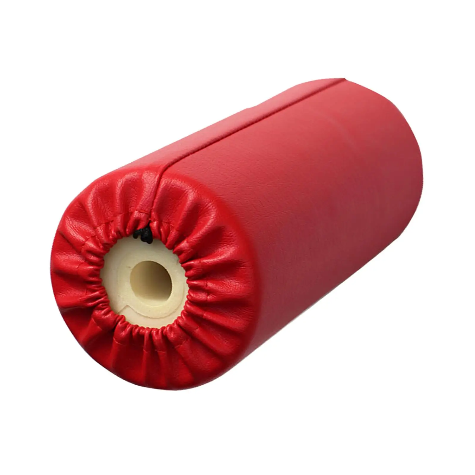 PU Leather Sponge Foot Pad Roller Replacement Sleeve for Back Extension and Abdominal Home Exercise Equipment