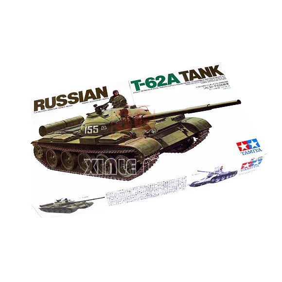 TAMIYA modèle 1/35 jouet en plastique bricolage modèle Kit 35108 soviétique T-62A char de combat principal