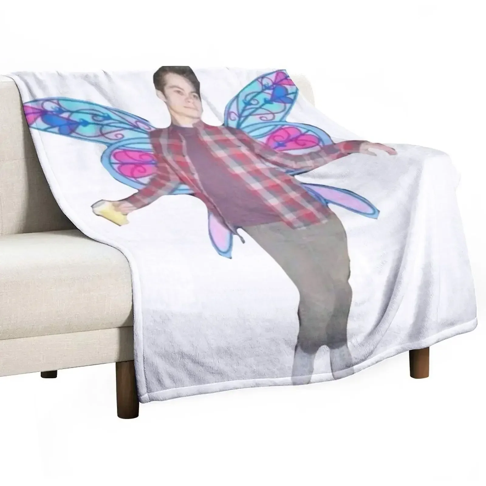 

Fairy Princess Dylan O'Brien Throw Blanket Thermal Decoratives Luxury St Luxury Blankets