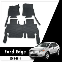 For Ford Edge 2014 2013 2012 2011 2010 2009 Car Floor Mats Auto Covers Carpets Interior Rugs Pads Accessories Custom Products