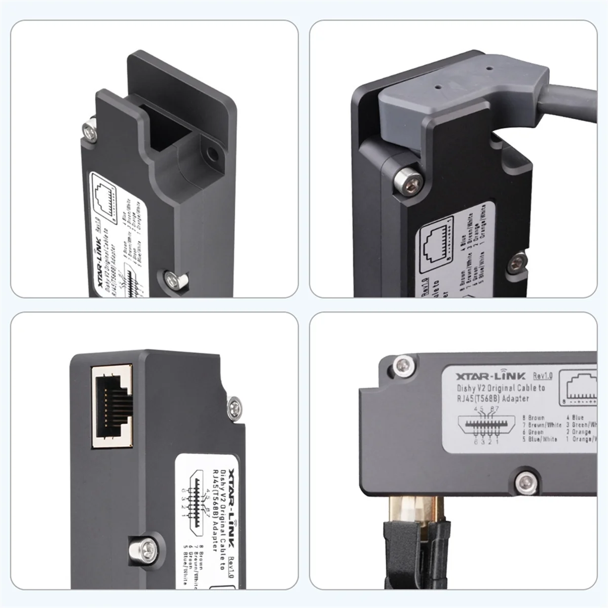 CB1 для Starlink Кабель-адаптер для RJ45 Connect для StarLink Space X Ethernet-адаптер PoE-инжектор Starlink Kit