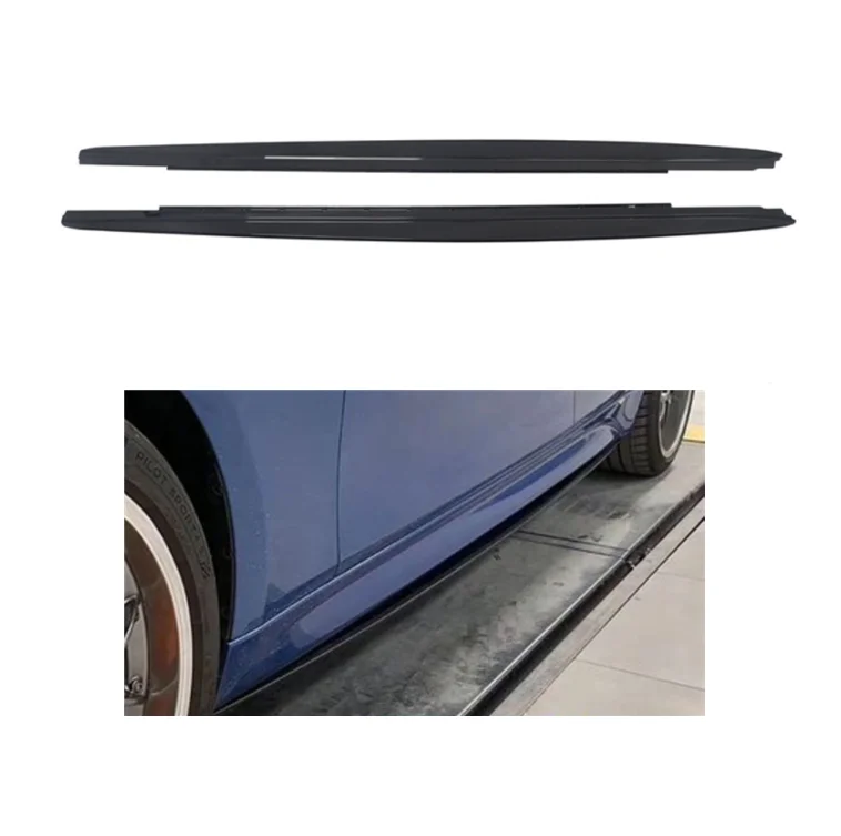 Automotive Parts MP Style Side Skirts For BMW 5 Series G30 G38 ABS Plastic Side Skirts 2017-2021